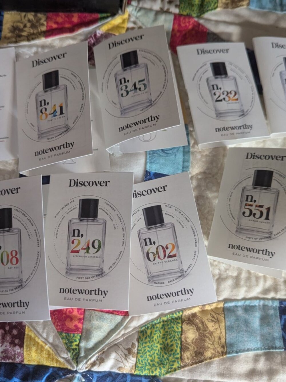 Noteworthy Perfume Sampler - Picture 3 of 6